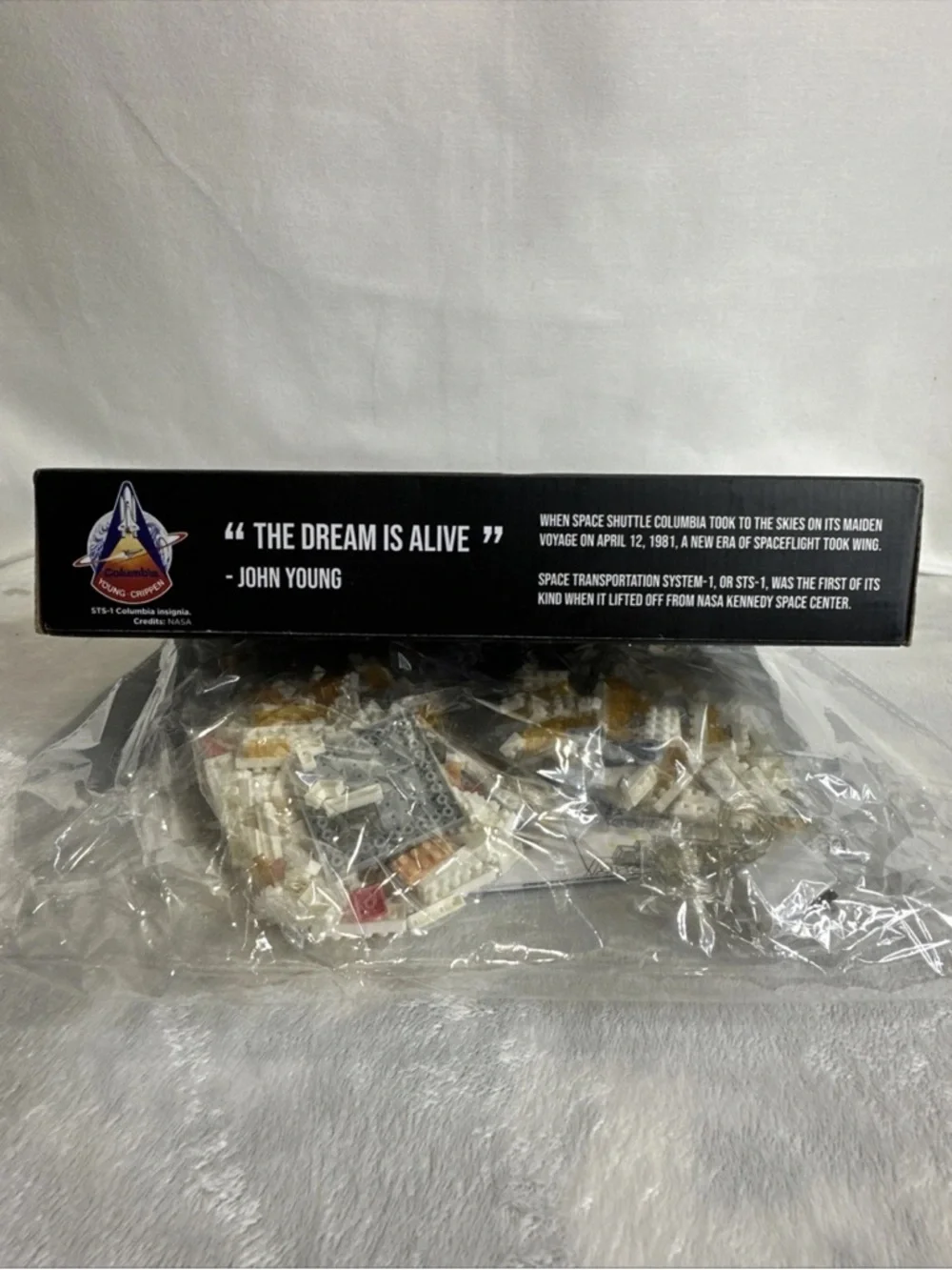 Toyzon NASA Space Anomaly Space Dunk Mini Block Set Led Light Kit 954 Pieces